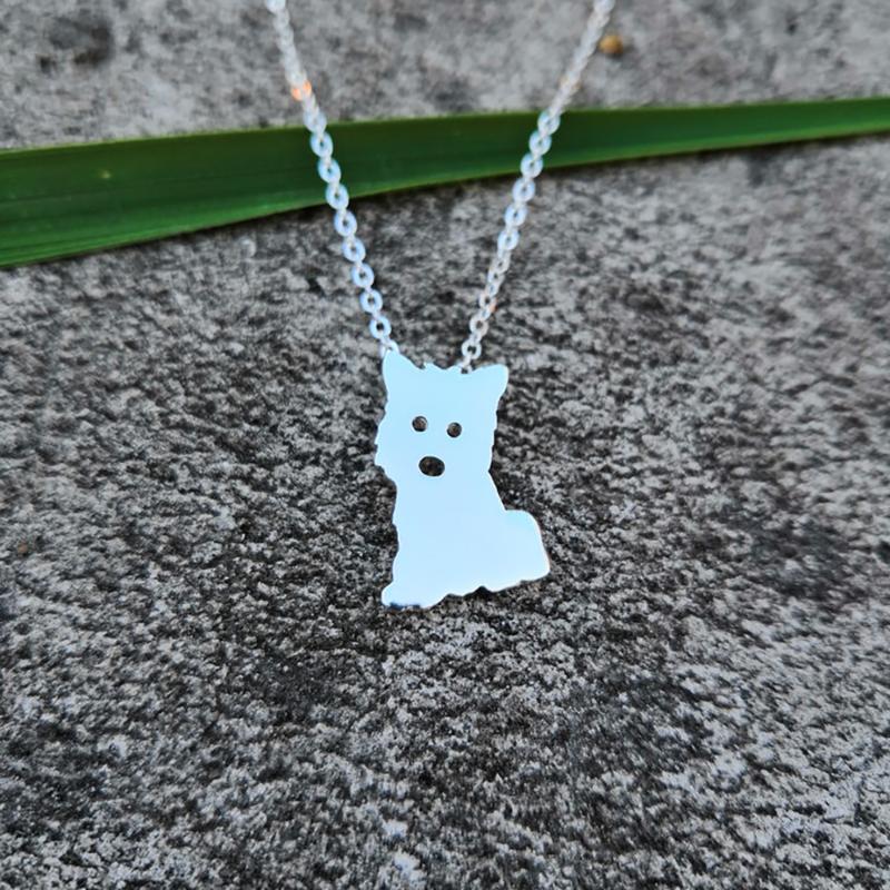 Pendant Necklaces SanLan West Highland Terrier Dog Necklace Puppy Charm, Gift For Lover
Pendant Necklaces SanLan West Highland Terrier Dog Necklace Puppy Charm, Gift For Lover