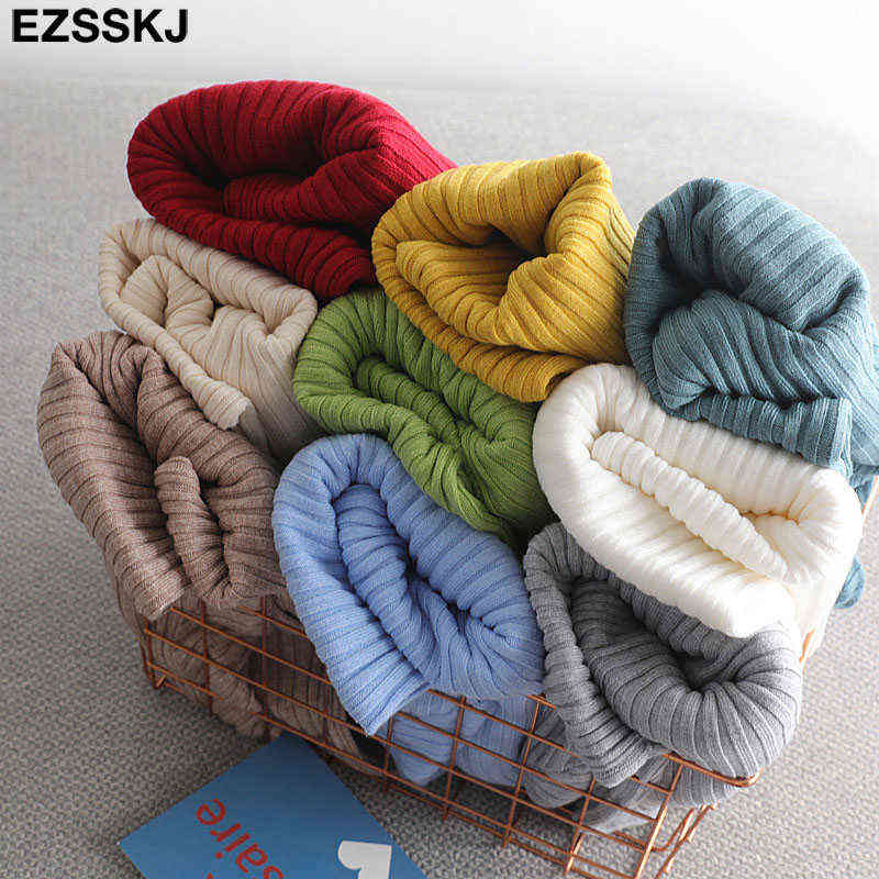 basic v-neck solid autumn winter Sweater Pullover Women Female Knitted sweater slim long sleeve badycon sweater 211109