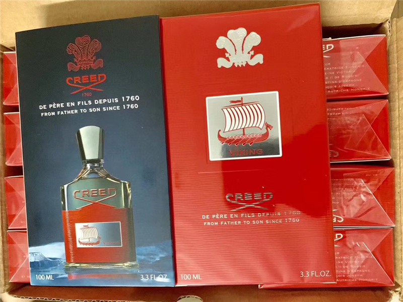 Hot sale CREED viking red box 100ml for men women fragrance incense spray with box for gift free shipping
Hot sale CREED viking red box 100ml for men women fragrance incense spray with box for gift free shipping