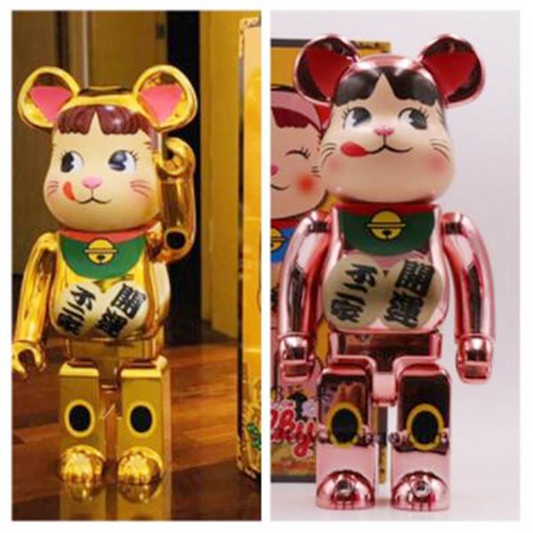 New style 400% 28CM Bearbrick The ABS The cow sister of Plutus cat Fashion bear Chiaki figures Toy For Collectors Be@rbrick Art Work model d
New style 400% 28CM Bearbrick The ABS The cow sister of Plutus cat Fashion bear Chiaki figures Toy For Collectors Be@rbrick Art Work model d