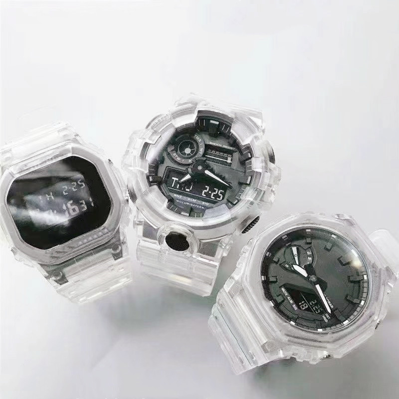 Men's Quartz Sports Digital 700 2100 5600 Watch Automatic Hand-Up Light Transparent Type Waterproof and Shockproof
Men's Quartz Sports Digital 700 2100 5600 Watch Automatic Hand-Up Light Transparent Type Waterproof and Shockproof