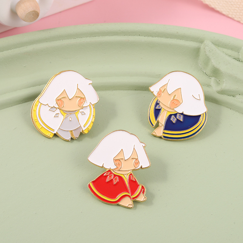 European Cartoon Japanese Character Girls Brooches Cute Lovely Alloy Enamel Lapel Pins For Children Unisex Backpack Hat Clothes Badge Brooch Accessories
European Cartoon Japanese Character Girls Brooches Cute Lovely Alloy Enamel Lapel Pins For Children Unisex Backpack Hat Clothes Badge Brooch Accessories