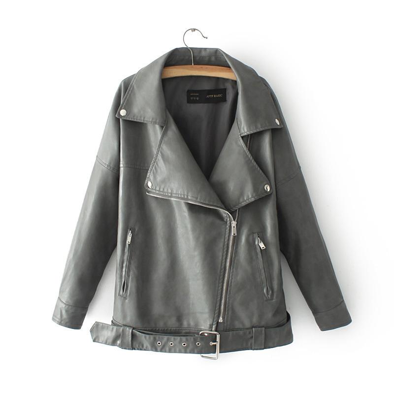Women's Leather & Faux Spring Pattern Pu Clothing Wind Fashion Lapel Long Sleeve Keep Warm Loose Coat Jacket Women, Black
Women's Leather & Faux Spring Pattern Pu Clothing Wind Fashion Lapel Long Sleeve Keep Warm Loose Coat Jacket Women, Black