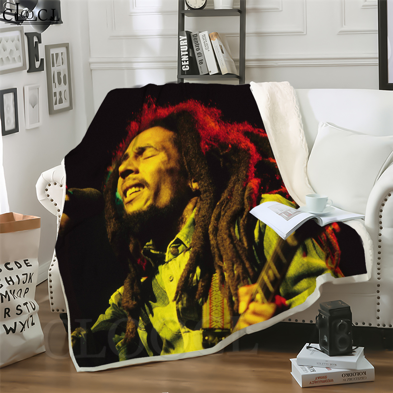 CLOOCL New Reggae Singer Bob Marley 3D Print Casual Style Air Conditioning Blanket Teens Bedding Throw Blanket Plush Quilt
CLOOCL New Reggae Singer Bob Marley 3D Print Casual Style Air Conditioning Blanket Teens Bedding Throw Blanket Plush Quilt