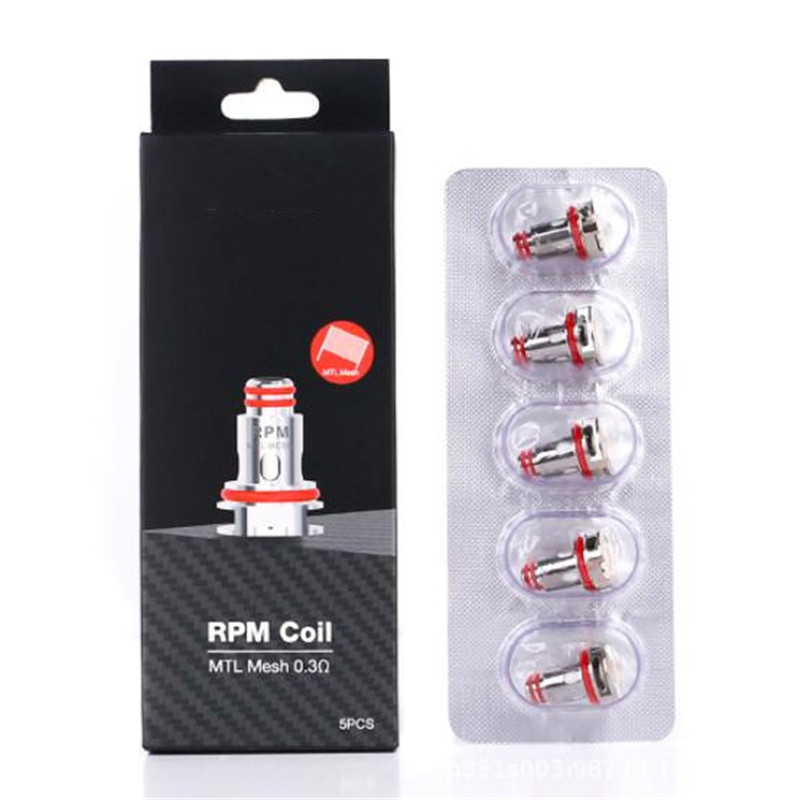 5pcs/set DIY Vape RPM 40 Coil DC0.8 E-cigarette Smoking Accessories MTL Mesh 0.3ohm Quartz 1.2 DC 0.8ohm SC 1.0 Coils for Nord/RPM Fetch Mini Kit
5pcs/set DIY Vape RPM 40 Coil DC0.8 E-cigarette Smoking Accessories MTL Mesh 0.3ohm Quartz 1.2 DC 0.8ohm SC 1.0 Coils for Nord/RPM Fetch Mini Kit