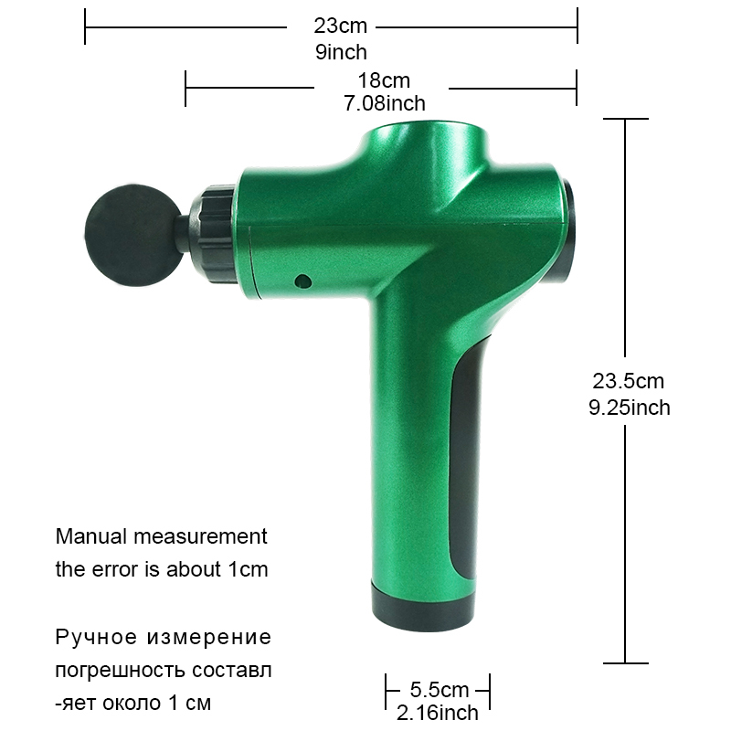 Muscle Massager Gun Usb Charging Gun Massage black Massage Gun Massager Muscle Relax MG51001 210309
