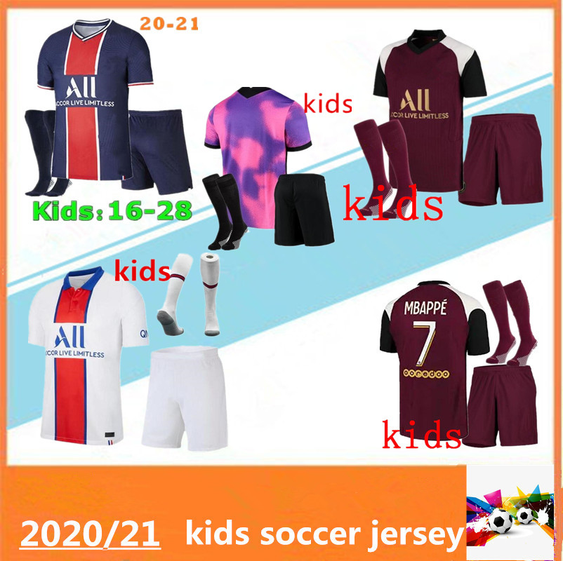 kids 20 21 MBAPPE ICARDI soccer jersey kit Maillots de football 2020 2021 KEAN VERRATTI uniforms maillot foot shirts, White
kids 20 21 MBAPPE ICARDI soccer jersey kit Maillots de football 2020 2021 KEAN VERRATTI uniforms maillot foot shirts, White