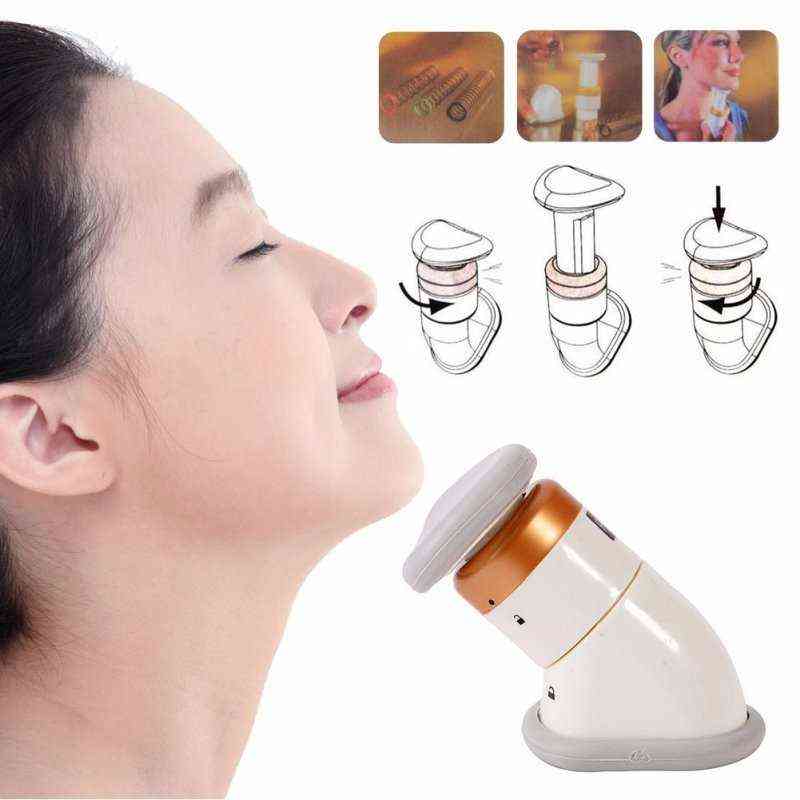 NXY Face Care Devices Mini Portable Neck Slimmer Neckline Exerciser Chin Massager Reduce Double Thin Skin Jaw Body Health Care Tool 0222