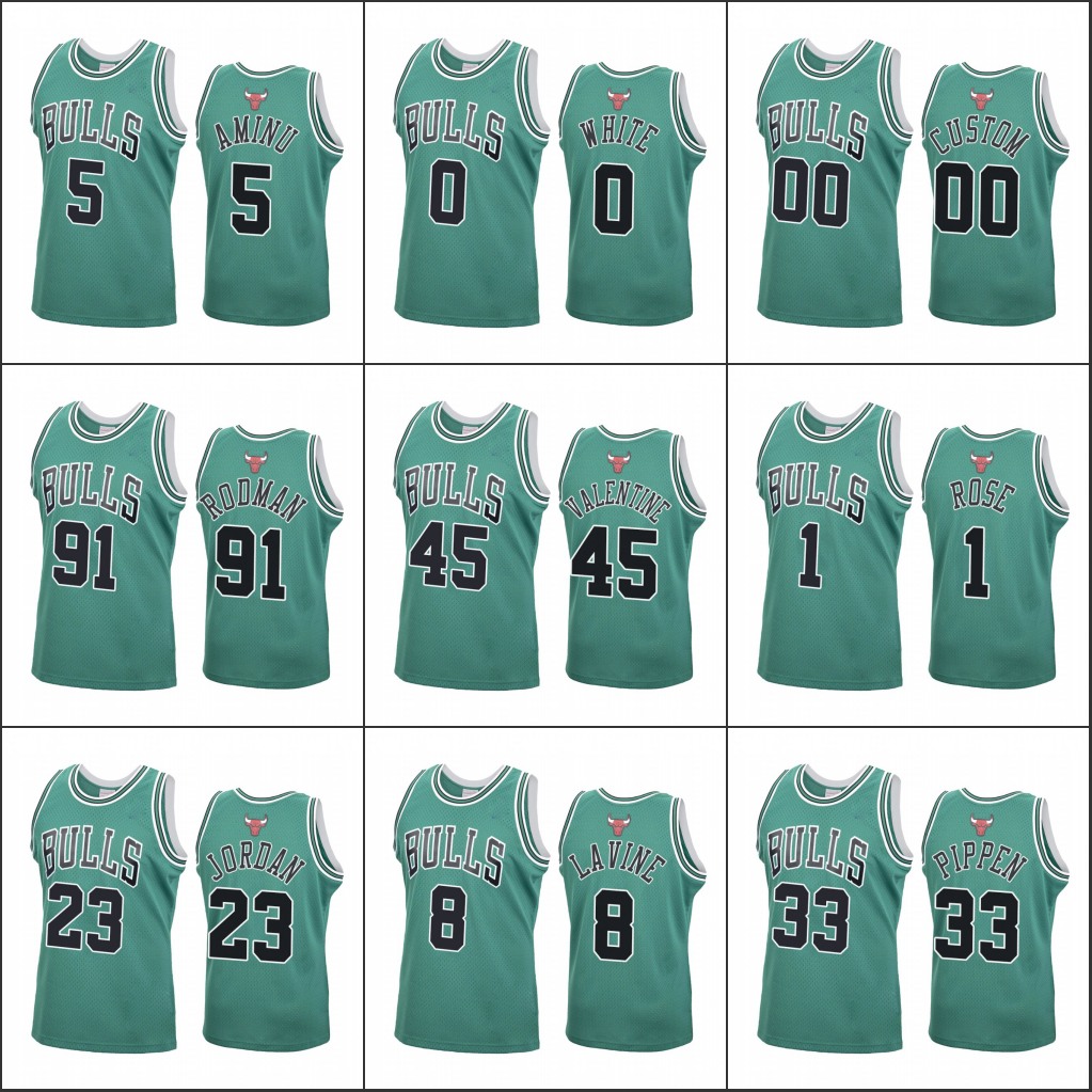 Men ChicagoBullsMichael Jor dan Scottie Pippen Dennis Rodman Coby White Zach LaVine Nikola Vucevic Custom Green St. Patrick Jersey
Men ChicagoBullsMichael Jor dan Scottie Pippen Dennis Rodman Coby White Zach LaVine Nikola Vucevic Custom Green St. Patrick Jersey
