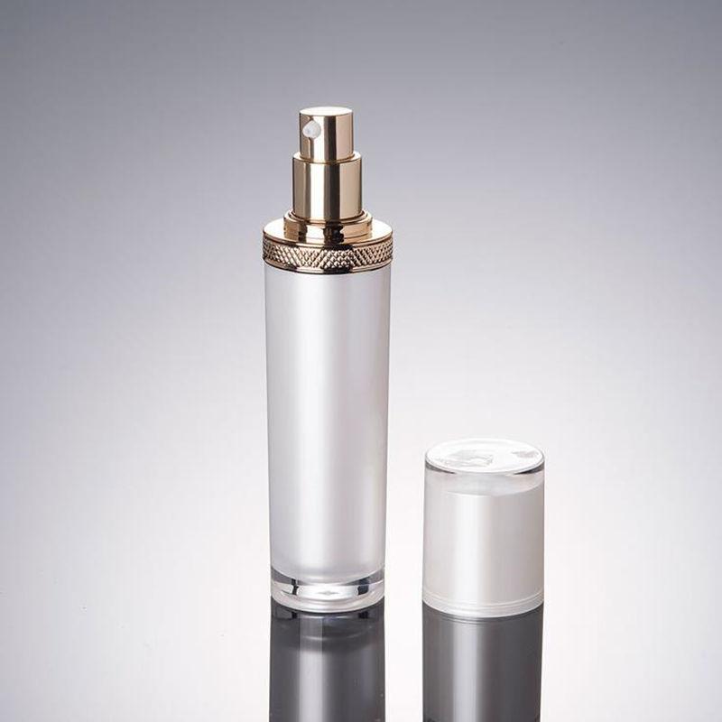 30 50 100 120ml pearl white acrylic lotion bottle emulsion dispenser 30g 50g Cream jar cosmetic packaging container F20211989