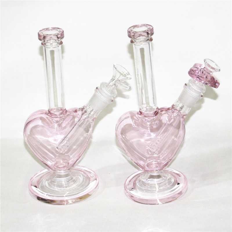 Heart shape Water Pipes glass bongs oil rig silicone bong smoking hookahs dab rigs with 14mm slide bowl pieces 
Heart shape Water Pipes glass bongs oil rig silicone bong smoking hookahs dab rigs with 14mm slide bowl pieces