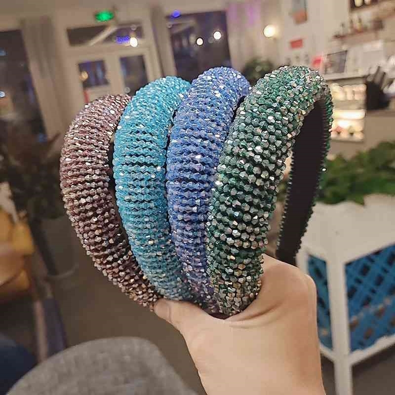 hair colorful autumn Crystal and winter color series hand sewn beads high-grade atmospheric head band
hair colorful autumn Crystal and winter color series hand sewn beads high-grade atmospheric head band