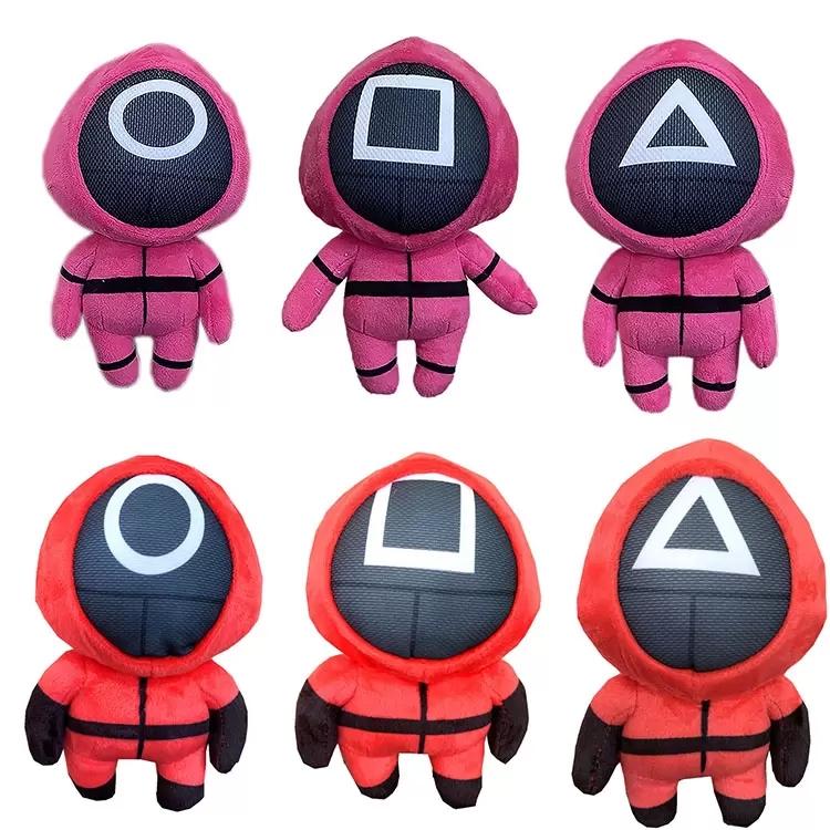 Squid Game Plush Toys Kawaii Peluche Stuffed Doll Korean Funny Cartoon Character Toys Halloween Christmas Kids Gifts 23cm 
Squid Game Plush Toys Kawaii Peluche Stuffed Doll Korean Funny Cartoon Character Toys Halloween Christmas Kids Gifts 23cm