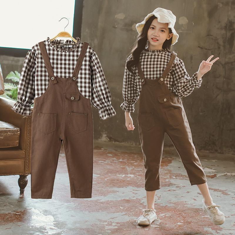 Clothing Sets Grid Spring Winter Warm Children Girls Khaki Suit Jacket Overalls 2Pcs/Sets Long Sleeve Kids Sport School High Quality, Pants
Clothing Sets Grid Spring Winter Warm Children Girls Khaki Suit Jacket Overalls 2Pcs/Sets Long Sleeve Kids Sport School High Quality, Pants