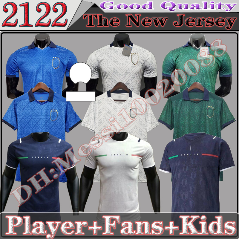 Thailand 2021 2122 Italy soccer Jersey home away JORGINHO EL SHAARAWY BONUCCI INSIGNE BERNARDESCHI Adult men Player Fans version kids kit FOOTBALL SHIRTS
Thailand 2021 2122 Italy soccer Jersey home away JORGINHO EL SHAARAWY BONUCCI INSIGNE BERNARDESCHI Adult men Player Fans version kids kit FOOTBALL SHIRTS