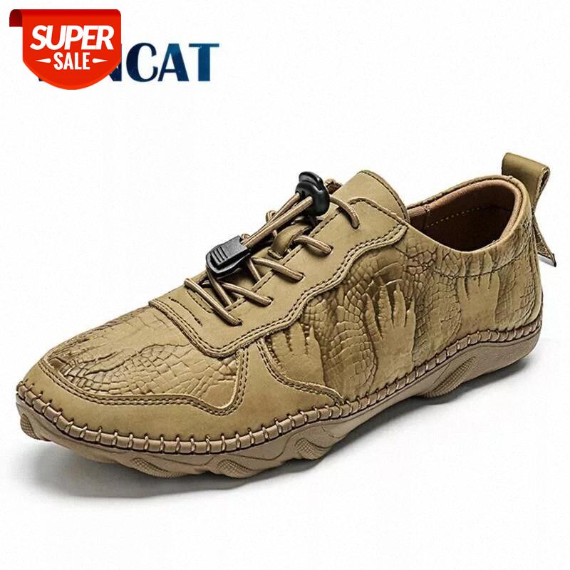 Brand Breathable Casual Shoes Genuine Leather Men's Shoes Handmade Men's Flat Driving Outdoor Men Sneakers Size 46 #LJ1K
Brand Breathable Casual Shoes Genuine Leather Men's Shoes Handmade Men's Flat Driving Outdoor Men Sneakers Size 46 #LJ1K
