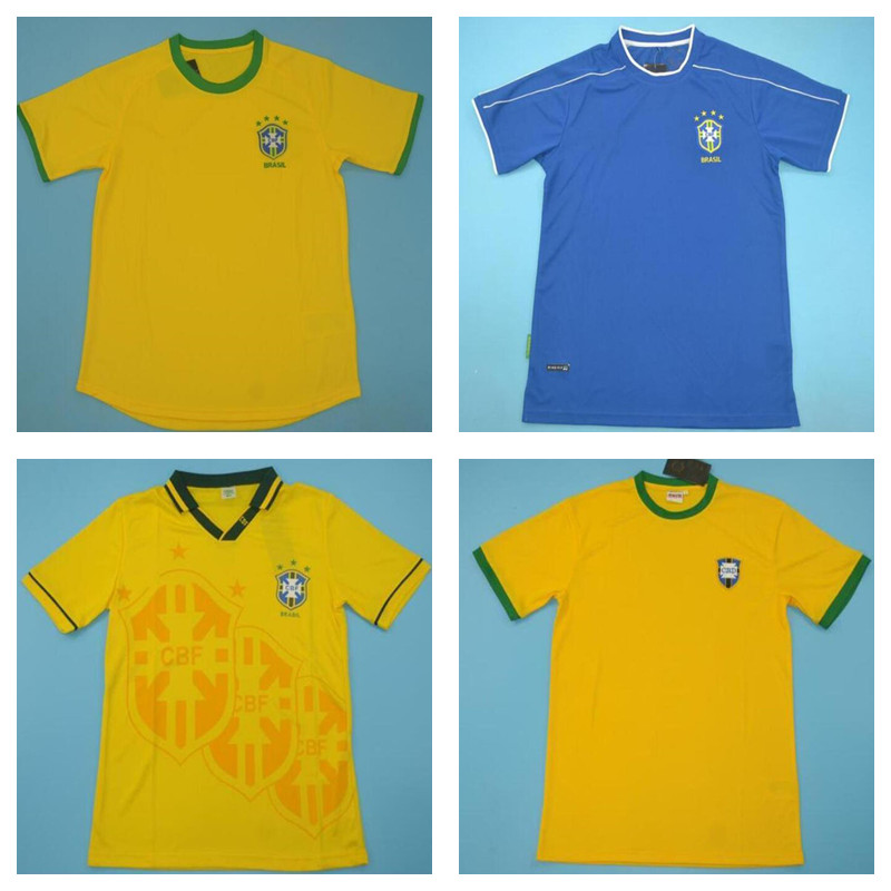 1957 1994 1970 brasil soccer jersey Rivaldo 1988 1998 VINTAGE CLASSIC retro Romario Ronaldinho 2002 BraziLs camisa de futebol football shirt
1957 1994 1970 brasil soccer jersey Rivaldo 1988 1998 VINTAGE CLASSIC retro Romario Ronaldinho 2002 BraziLs camisa de futebol football shirt