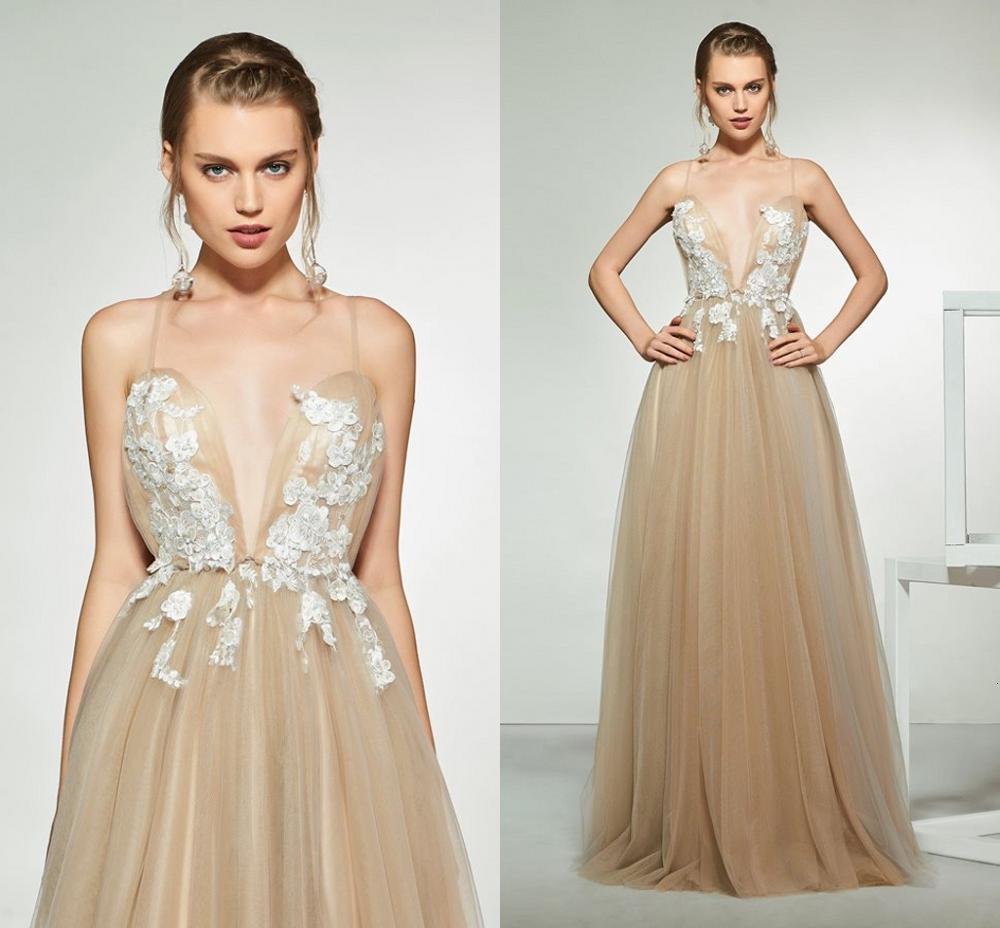 2021 New Spaghetti Straps Applique v Neck Wedding Es Champagne Floor Length Open Back a Line Bridal Vestido De Noiva Xbvh, White
2021 New Spaghetti Straps Applique v Neck Wedding Es Champagne Floor Length Open Back a Line Bridal Vestido De Noiva Xbvh, White