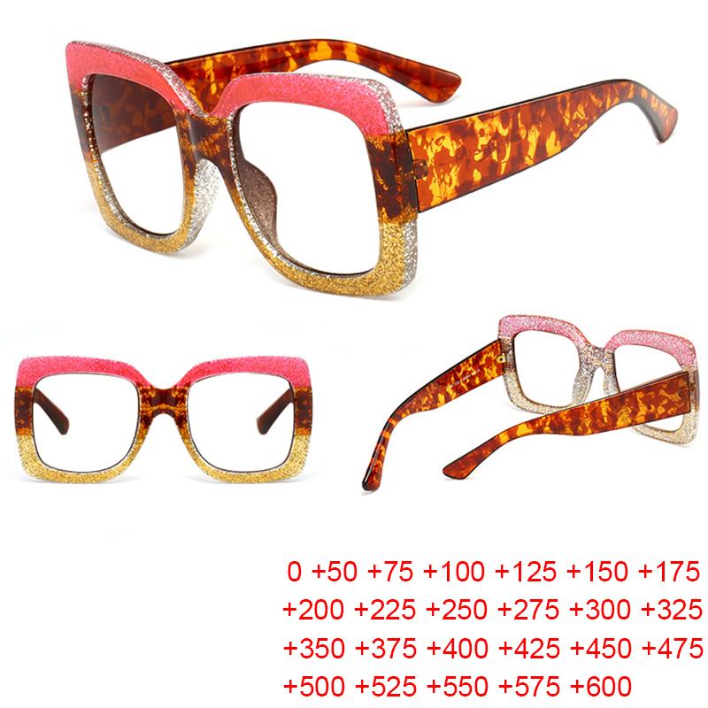 Sunglasses Anti-reflection Female Presbyopia Glasses Oversized Square Computer Eyeglasses Women Reading Against Blue Light
Sunglasses Anti-reflection Female Presbyopia Glasses Oversized Square Computer Eyeglasses Women Reading Against Blue Light