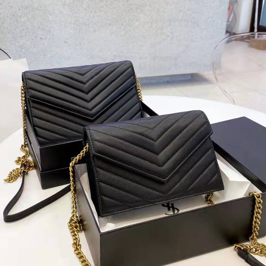 7 style High quality Fashion women's shoulder bag handbag envelope type WOC 3-color Chain Leather wear-resistant texture 2 sizes of detachable messenger belt card slot, Box
7 style High quality Fashion women's shoulder bag handbag envelope type WOC 3-color Chain Leather wear-resistant texture 2 sizes of detachable messenger belt card slot, Box
