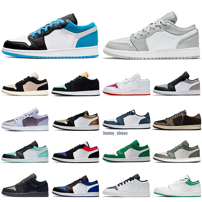 Newest Jumpman 1 Mens outdoor athletic Shoes Low Tropical Light Travis UNC Obsidian Ember Glow Black Bred Toe Retroes 1s Women Skateboard 36-45, Color 13
Newest Jumpman 1 Mens outdoor athletic Shoes Low Tropical Light Travis UNC Obsidian Ember Glow Black Bred Toe Retroes 1s Women Skateboard 36-45, Color 13