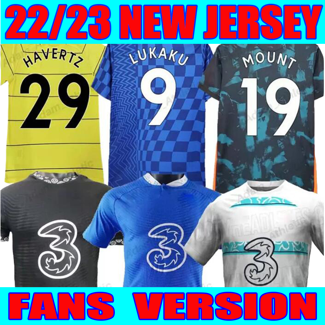 22 23 CFC LUKAKU soccer jerseys MOUNT HAVERTZ PULISIC football shirts blues KANTE WERNER SAUL JORGINHO CHILWELL ZIYECH jersey player version 2022 adult kids kit S-2XL, 22 23 home
22 23 CFC LUKAKU soccer jerseys MOUNT HAVERTZ PULISIC football shirts blues KANTE WERNER SAUL JORGINHO CHILWELL ZIYECH jersey player version 2022 adult kids kit S-2XL, 22 23 home