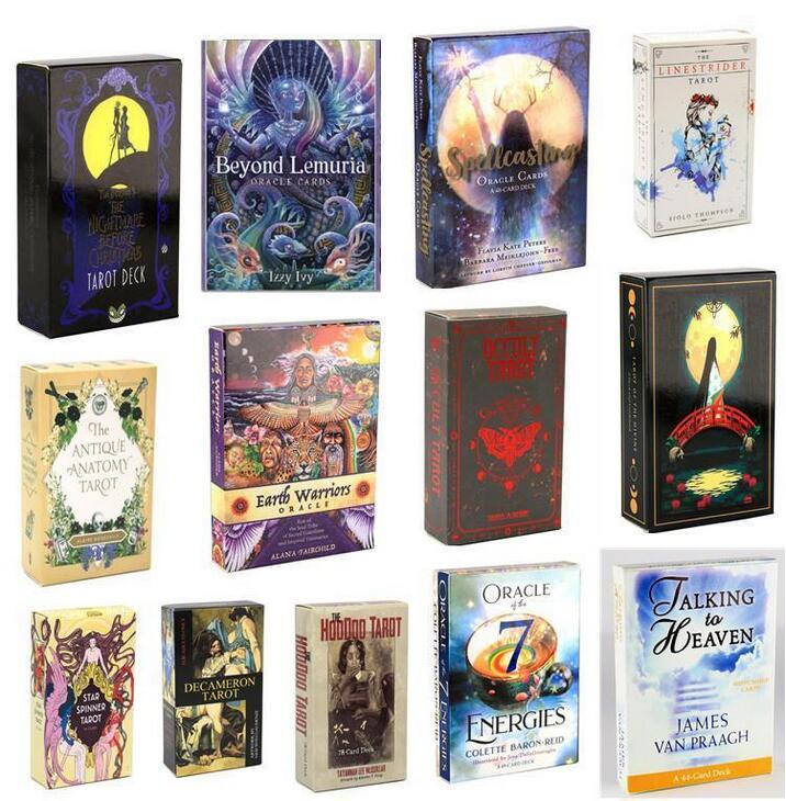 DHL Tarot Linestrider Dreams Toy Divination Star Spinner Muse Hoodoo Occult RideTarot del Fuego Cards Tarot Deck Oracles E-Guidebook Game
DHL Tarot Linestrider Dreams Toy Divination Star Spinner Muse Hoodoo Occult RideTarot del Fuego Cards Tarot Deck Oracles E-Guidebook Game