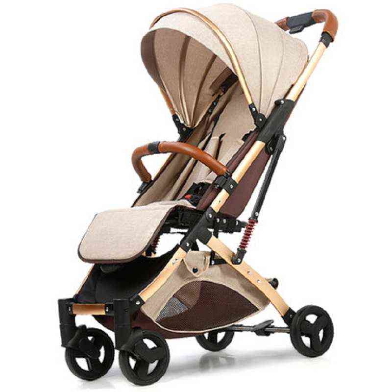Stroller can sit reclining lightweight two-way high landscape folding shock-absorbing born baby stroller 211104
Stroller can sit reclining lightweight two-way high landscape folding shock-absorbing born baby stroller 211104