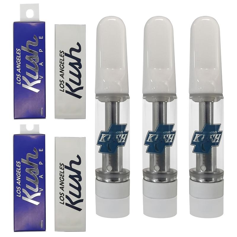 Authentic LA KUSH Vape Cartridge Thick Oil Vaporizer 0.8ml 1.0ml Atomizers Empty 510 Thread Ceramic Carts Glass Tank Electronic Cigarettes IN STOCK
Authentic LA KUSH Vape Cartridge Thick Oil Vaporizer 0.8ml 1.0ml Atomizers Empty 510 Thread Ceramic Carts Glass Tank Electronic Cigarettes IN STOCK