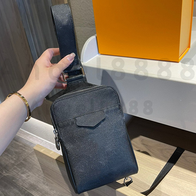 Men Chest Designer Bags Cross body Brand Fashion Shoulder Handbags Printing Letter Mobile Phone Purse Bag Wallet Classic Style, Picture color with logo 13*6*19cm
Men Chest Designer Bags Cross body Brand Fashion Shoulder Handbags Printing Letter Mobile Phone Purse Bag Wallet Classic Style, Picture color with logo 13*6*19cm