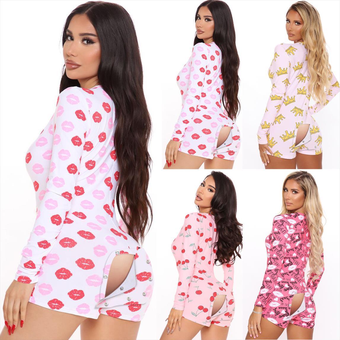 high waist playsuit women jumpsuits casual pattern printing long sleeve short pants home clothing, Black;white
high waist playsuit women jumpsuits casual pattern printing long sleeve short pants home clothing, Black;white