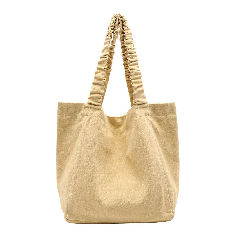 Handbag autumn and winter leisure large capacity single shoulder bag fashion pure color canvas bag women's, Black
Handbag autumn and winter leisure large capacity single shoulder bag fashion pure color canvas bag women's, Black