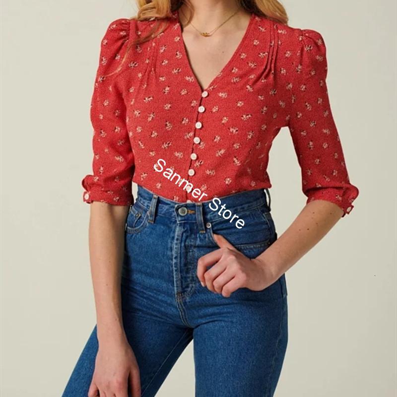 2021 New Quartos Manga Feminina Camisa Floral Dot Impresso V-neck Trs Cores Nico Breasted Retro Primavera Vero Frias Blusa Topos N69i, Black
2021 New Quartos Manga Feminina Camisa Floral Dot Impresso V-neck Trs Cores Nico Breasted Retro Primavera Vero Frias Blusa Topos N69i, Black