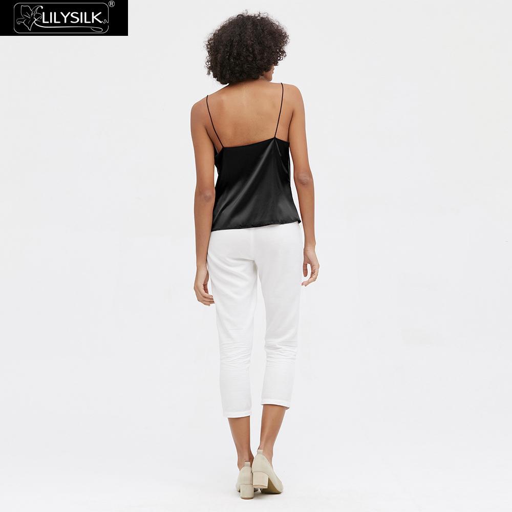 LilySilk Silk Camisole Stylish Comfy Cowls Women Soft NEW Free Shipping 210308