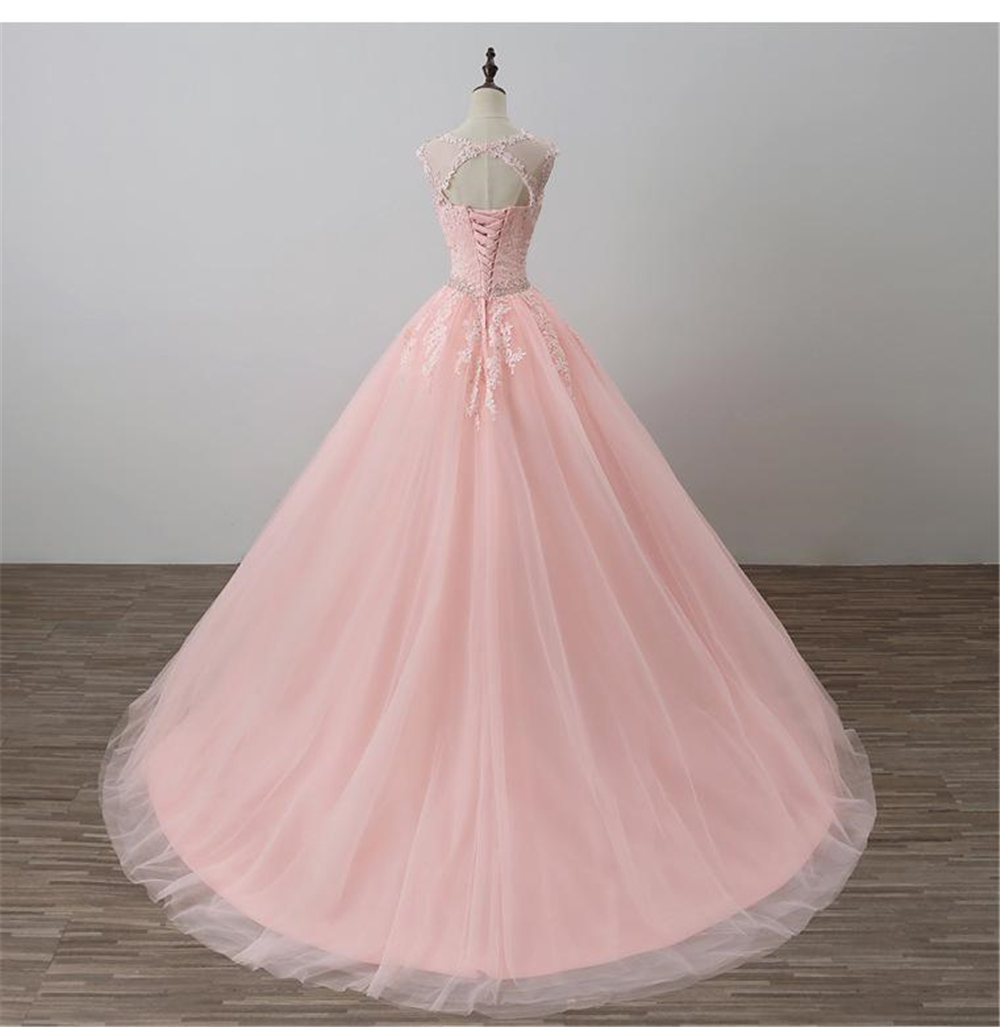 new arrived real photo pink off shoulder quinceanera dresses lace appliques ball gowns prom dress sweet 16 for 15 years pageant gown