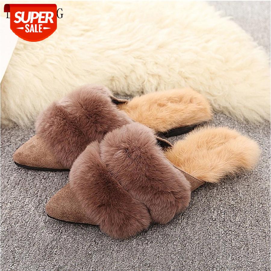 LCIZRONG Winter Luxury Women Home Slippers Faux Fur Warm Outside and Indoor Slippers Woman Slip on Flats Female Fur House Shoes #vm4I, Black
LCIZRONG Winter Luxury Women Home Slippers Faux Fur Warm Outside and Indoor Slippers Woman Slip on Flats Female Fur House Shoes #vm4I, Black