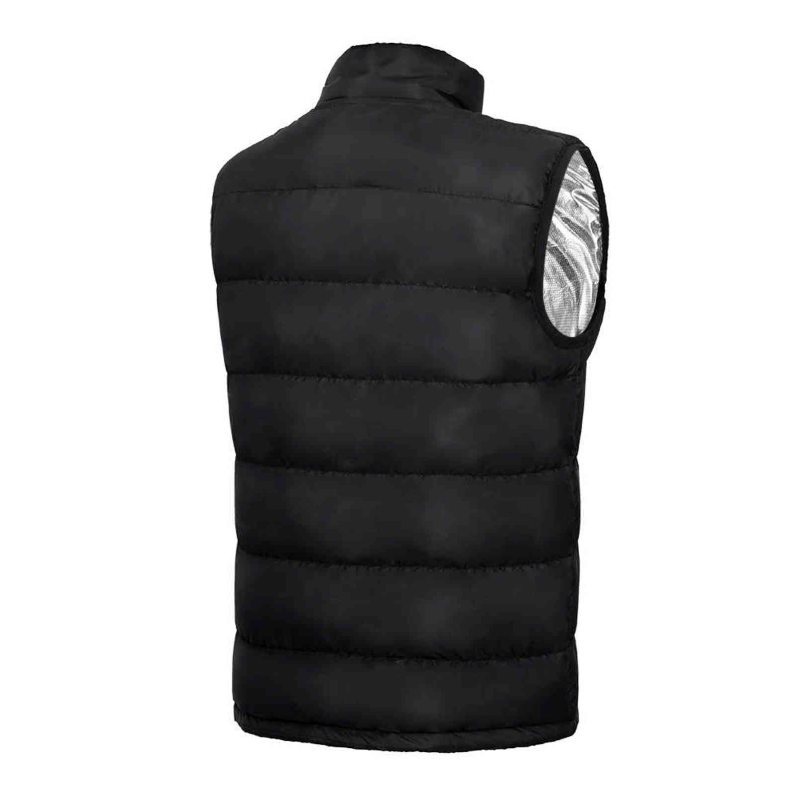 Winter 9 Areas Heated Vest Men USB Electric Heating Jacket Thermal Waistcoat Winter Hunting Outdoor Vest 211119