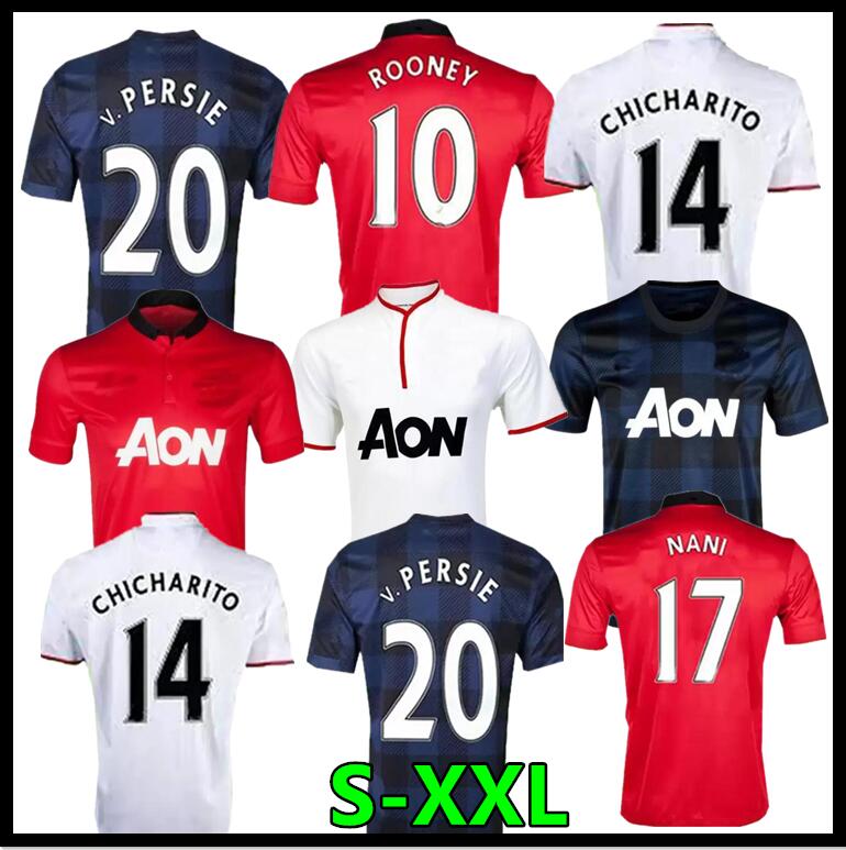 2013 2014 MAN ROONEY Retro soccer jerseys v.PERSIE JONES Rafael mata GIGGS UTD vintage 02 03 06 07 08 09 10 11 13 14 football shirts NANI Fe, Black;yellow
2013 2014 MAN ROONEY Retro soccer jerseys v.PERSIE JONES Rafael mata GIGGS UTD vintage 02 03 06 07 08 09 10 11 13 14 football shirts NANI Fe, Black;yellow