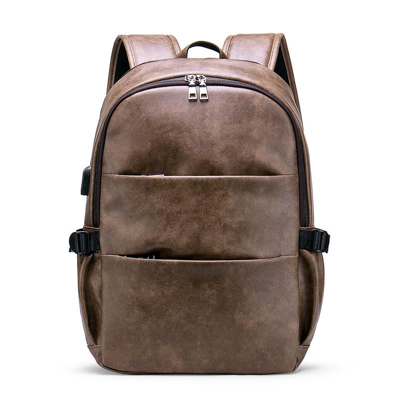 Vintage Men Backpack For Teenage School Bags Male Large Capacity Laptop Backpacks Leather Black Brown Travel Bags
Vintage Men Backpack For Teenage School Bags Male Large Capacity Laptop Backpacks Leather Black Brown Travel Bags