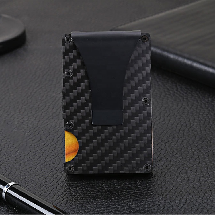 Carbon Fiber Card Holder Wallet Metal Money Clip Slim Wallets RFID Blocking Non-scan Minimalist Purse for Men Male Business CardHolder Carte, Red;black
Carbon Fiber Card Holder Wallet Metal Money Clip Slim Wallets RFID Blocking Non-scan Minimalist Purse for Men Male Business CardHolder Carte, Red;black