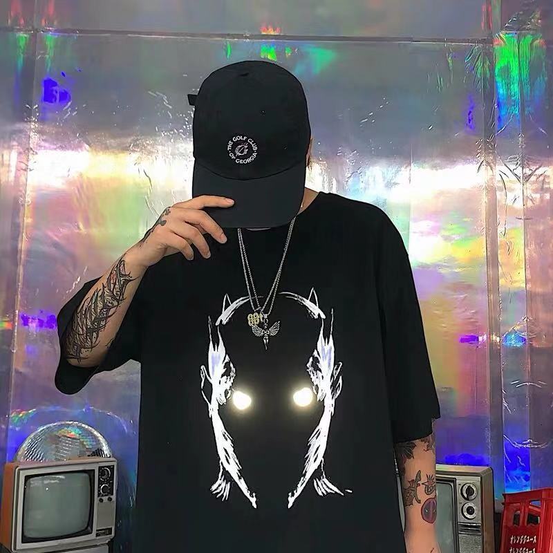 2021 New Vero Legal Reflexivo Tshirt Engraado Japo Hip Hop Camisas Soltas Harajuku Homens Camisa Streetwear Alta Sterrt Topos t Jd63, Black
2021 New Vero Legal Reflexivo Tshirt Engraado Japo Hip Hop Camisas Soltas Harajuku Homens Camisa Streetwear Alta Sterrt Topos t Jd63, Black