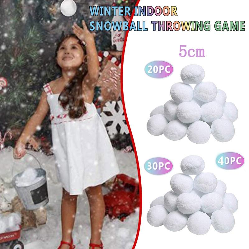 Party Decoration Soft And Pinchable Imitation Snowball Indoor Snowballs For Kid Snow Fight 5 Cm White Christmas Modelling Decor
Party Decoration Soft And Pinchable Imitation Snowball Indoor Snowballs For Kid Snow Fight 5 Cm White Christmas Modelling Decor