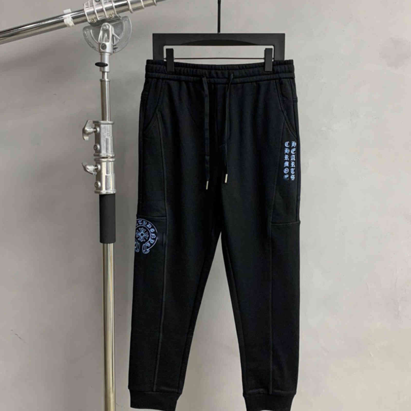 Hot Chrome-Hearts and Summer Spring Tide Brand Crosin Sanskrit Embroidery Cross Legged Casual Sports Men's Elastic Pants Y 1545, Black
Hot Chrome-Hearts and Summer Spring Tide Brand Crosin Sanskrit Embroidery Cross Legged Casual Sports Men's Elastic Pants Y 1545, Black