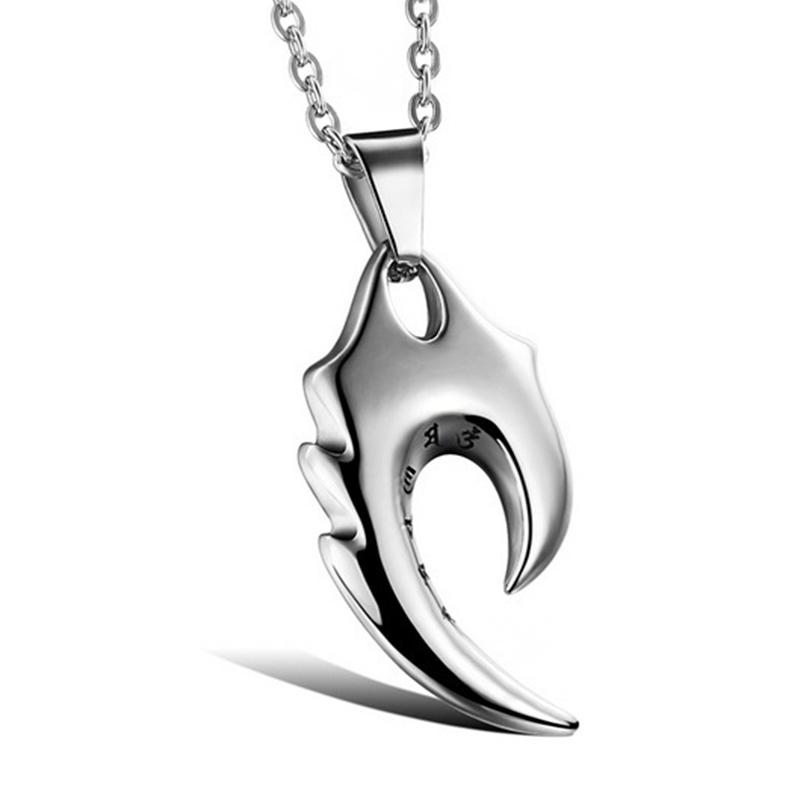 Pendant Necklaces Domineeringl Flame Six Word Proverb Necklace For Men Crab Pliers Stainless Steel Fashion Jewelry
Pendant Necklaces Domineeringl Flame Six Word Proverb Necklace For Men Crab Pliers Stainless Steel Fashion Jewelry
