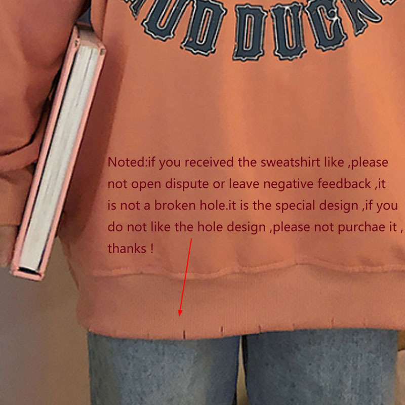 LERFEY Women Sweatshirt Streetwear Letter Print Sweatshirts Autumn Spring ONeck Long Sleeve Pullover Oversized Hoodie Sweatshirt 201103