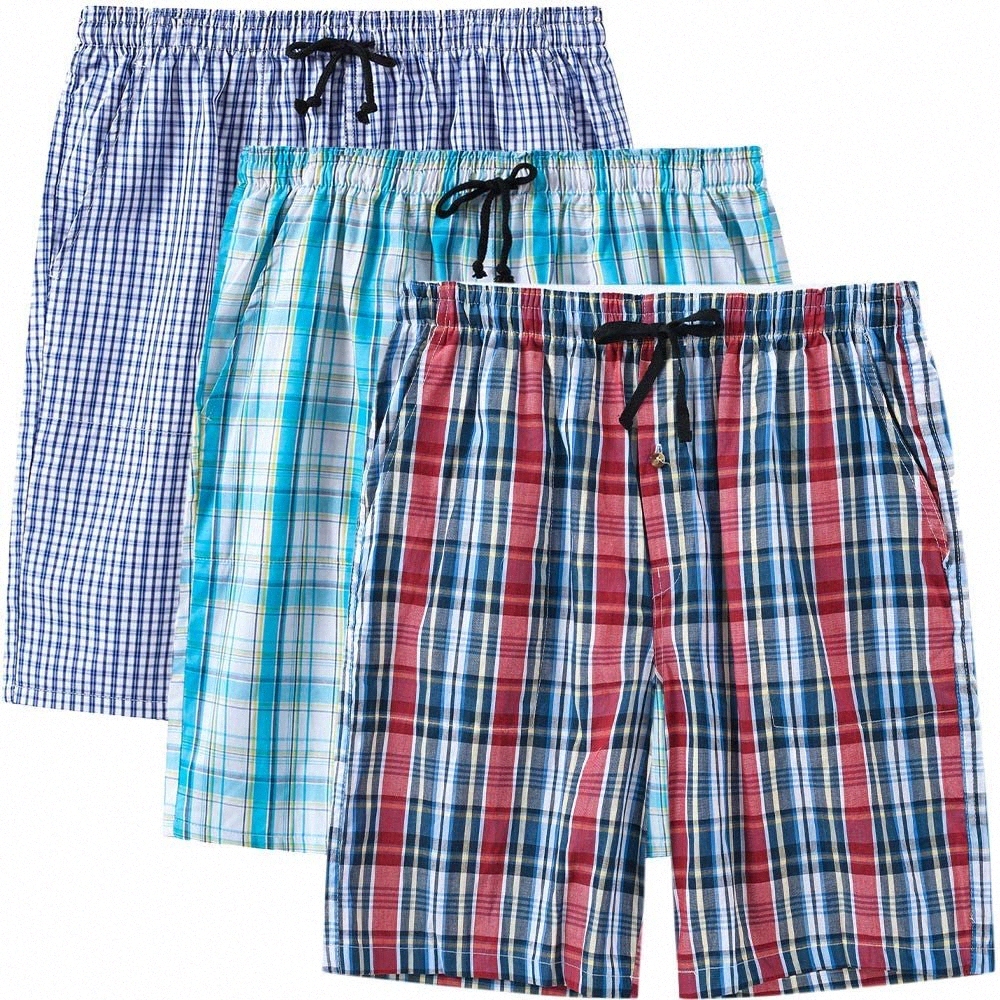 Men's Sleepwear Pajama Shorts Pajama Bottom Casual Short Plaid Button Placket 3 Pack q4re#, Black;brown
Men's Sleepwear Pajama Shorts Pajama Bottom Casual Short Plaid Button Placket 3 Pack q4re#, Black;brown