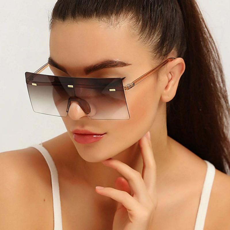 Sunglasses DENISA Oversized Square Women Men Big Rimless 2021 Fashion Brand Designer Glasses Gradient ShadesG6932
Sunglasses DENISA Oversized Square Women Men Big Rimless 2021 Fashion Brand Designer Glasses Gradient ShadesG6932