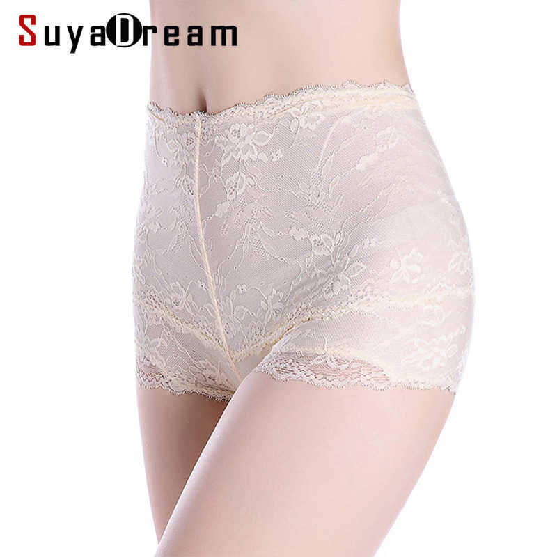 Women Silk Panties High Rise Lace Panties 100%Real Silk lining Hip Raise Underwear Nude Black Sexy Boyshort for Women 210603
Women Silk Panties High Rise Lace Panties 100%Real Silk lining Hip Raise Underwear Nude Black Sexy Boyshort for Women 210603