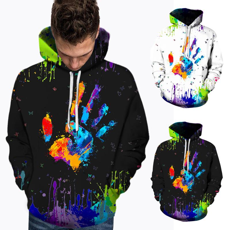 Men' Hoodies 2021 New Fashion Palm Printed Sweatshirt Winter Warm Long Sleeve Hoodie Pullover Male Pocket Sweater Sweatshirts, Black
Men' Hoodies 2021 New Fashion Palm Printed Sweatshirt Winter Warm Long Sleeve Hoodie Pullover Male Pocket Sweater Sweatshirts, Black