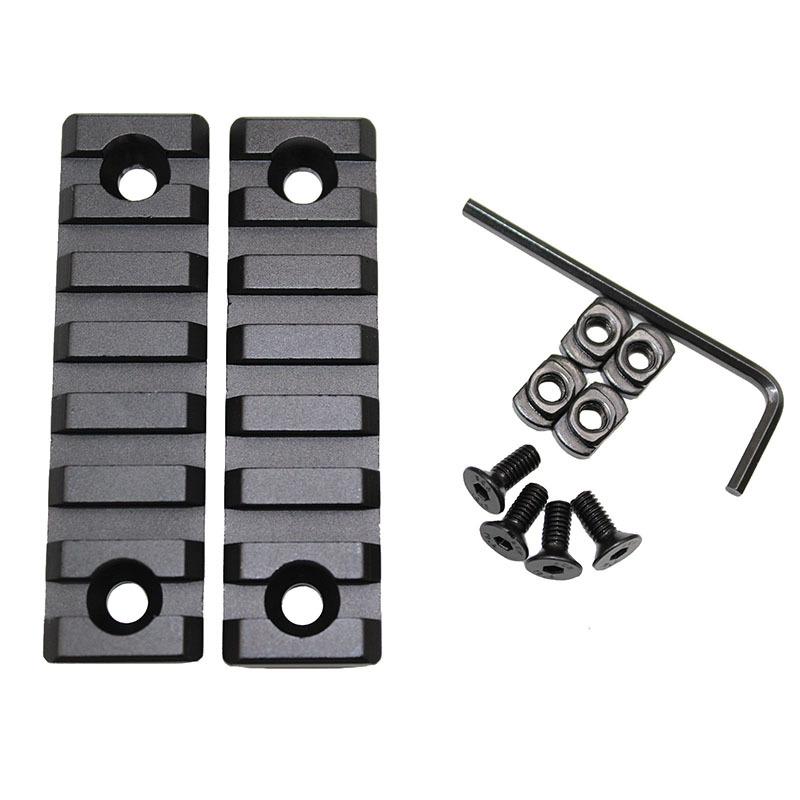 Hunting 20mm picatinny rail 7slots Mlok Rail m-lok railway base M Lok Handguard interface Adapter rail, 7slot
Hunting 20mm picatinny rail 7slots Mlok Rail m-lok railway base M Lok Handguard interface Adapter rail, 7slot